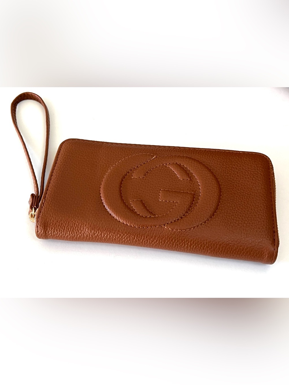 No Brand Fashion GC Tan Tote Bag With Matching Continental Wallet NWT - Picture 12 of 13